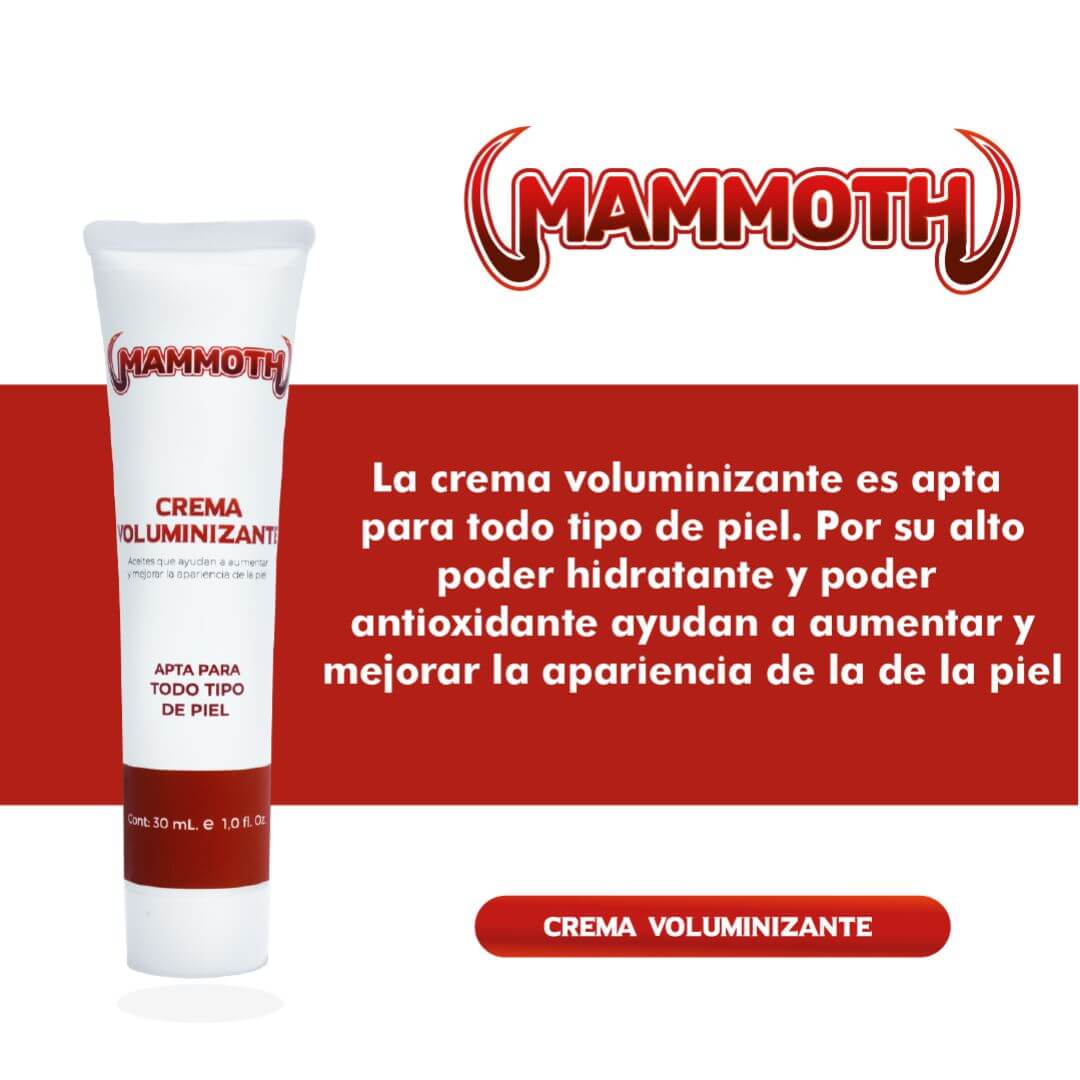 🔥CREMA ENGROZADORA DE MIEMBRO | MAMMONTH🔥