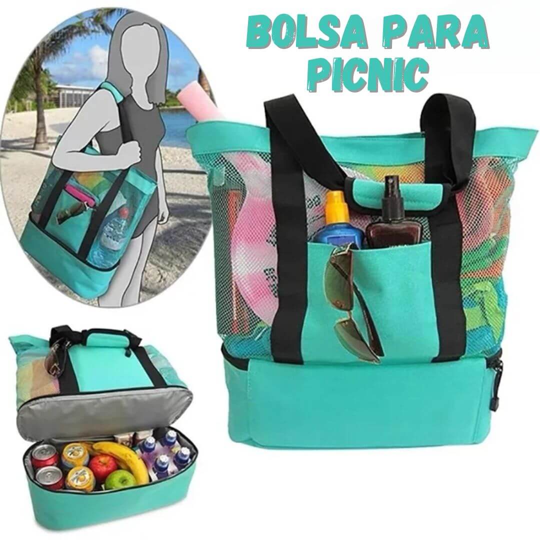 😲BOLSA PARA PICNIC😍