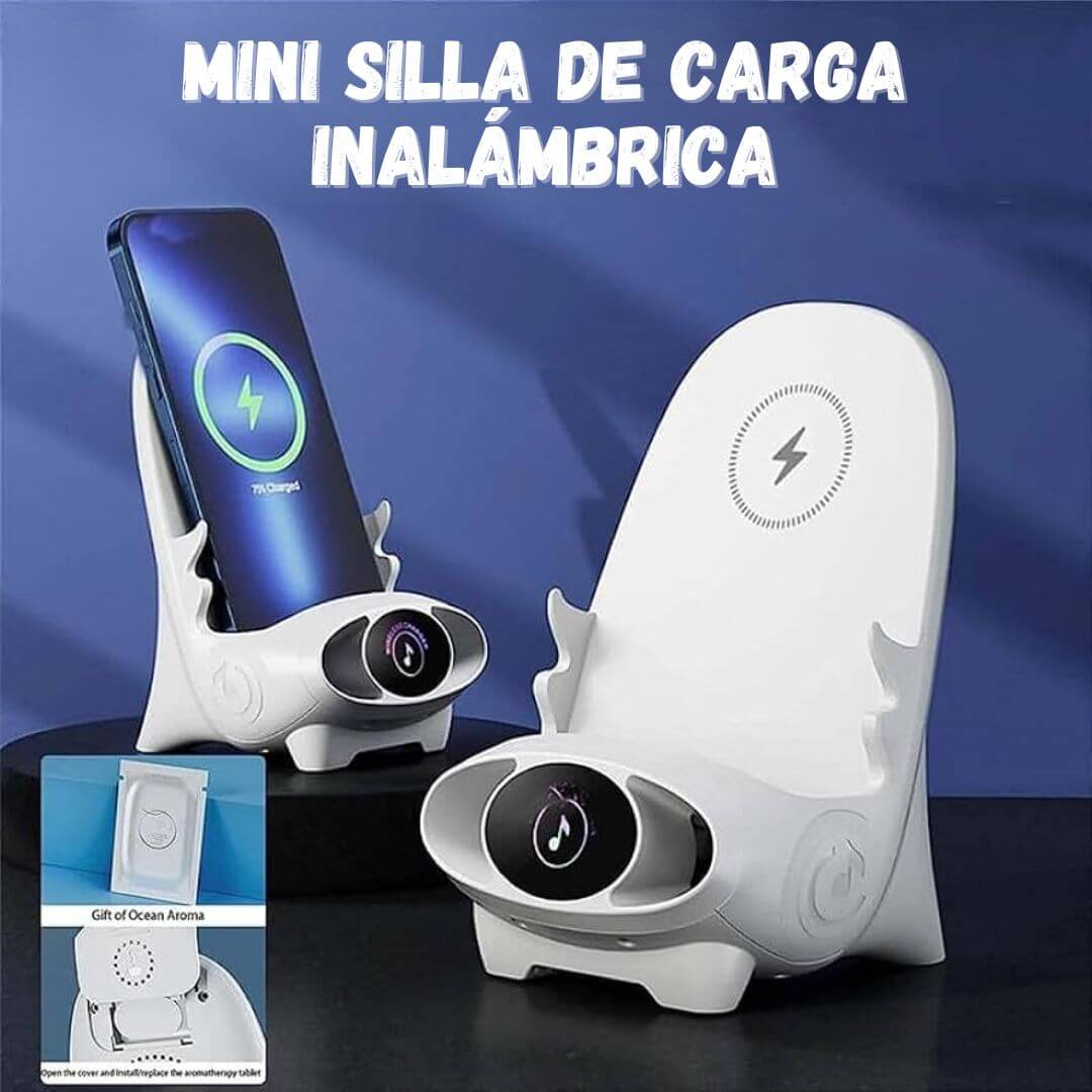 😲MINI SILLA DE CARGA INALÁMBRICA😍