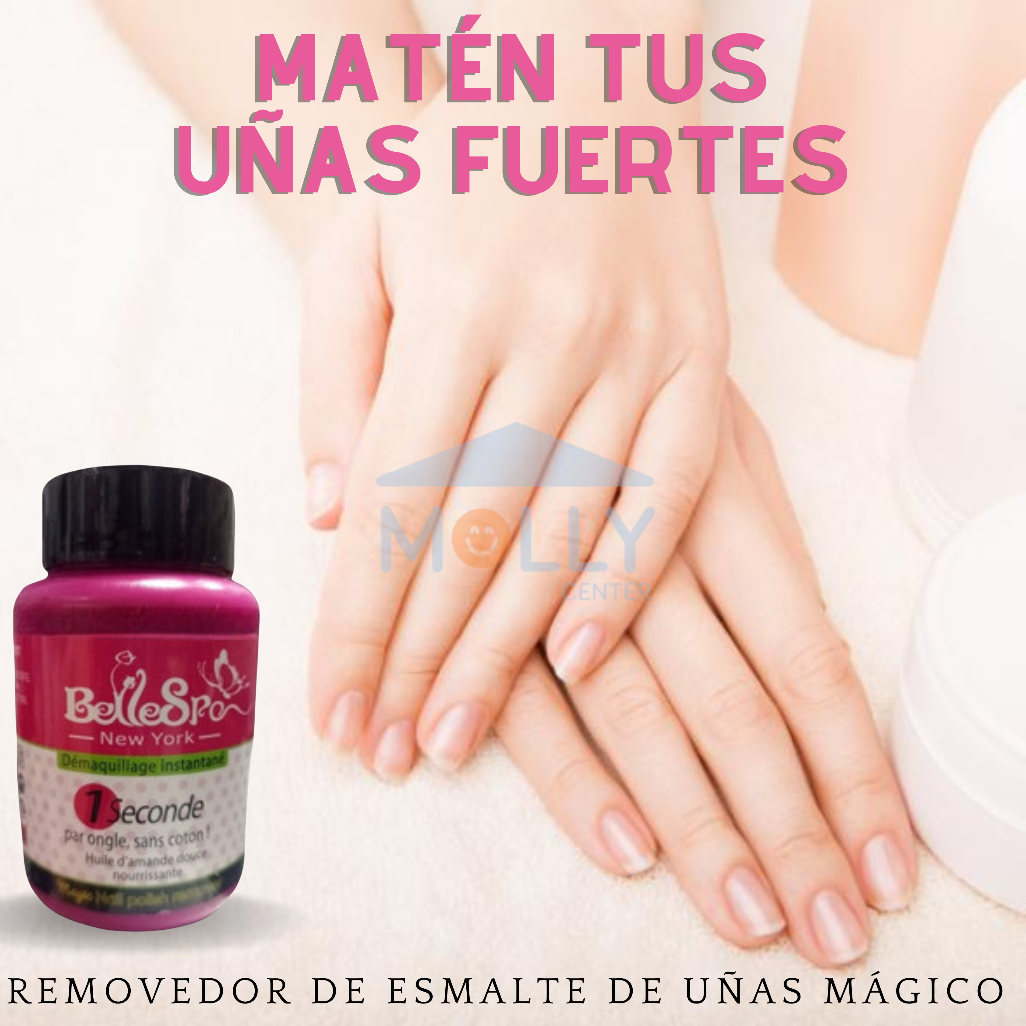 REMOVEDOR DE ESMALTE DE UÑAS MÁGICO💅